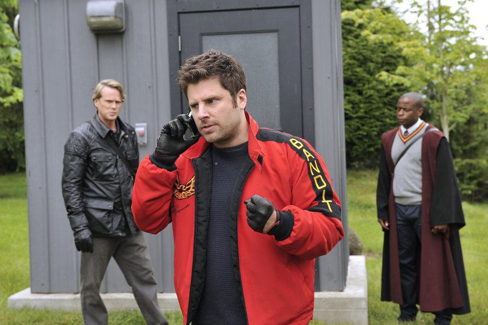 Foto Cary Elwes, Dule Hill