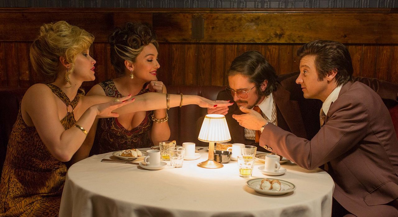 Escándalo americano : Foto Jennifer Lawrence, Jeremy Renner, Christian Bale