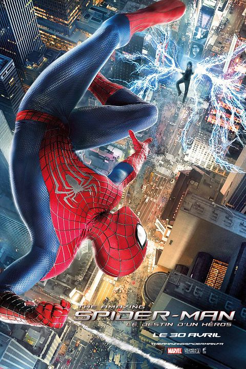 El sorprendente Hombre Araña 2: La amenaza de Electro : Póster