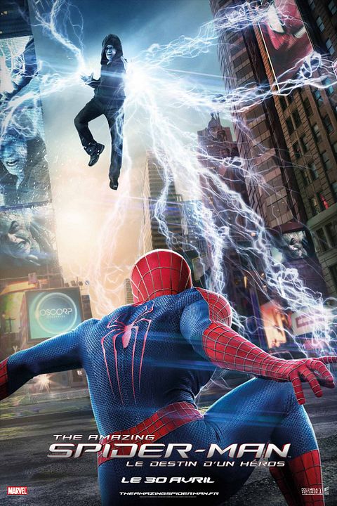 El sorprendente Hombre Araña 2: La amenaza de Electro : Póster