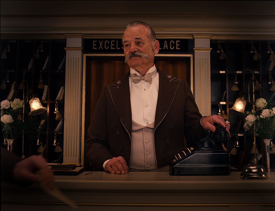 El gran Hotel Budapest : Foto Bill Murray
