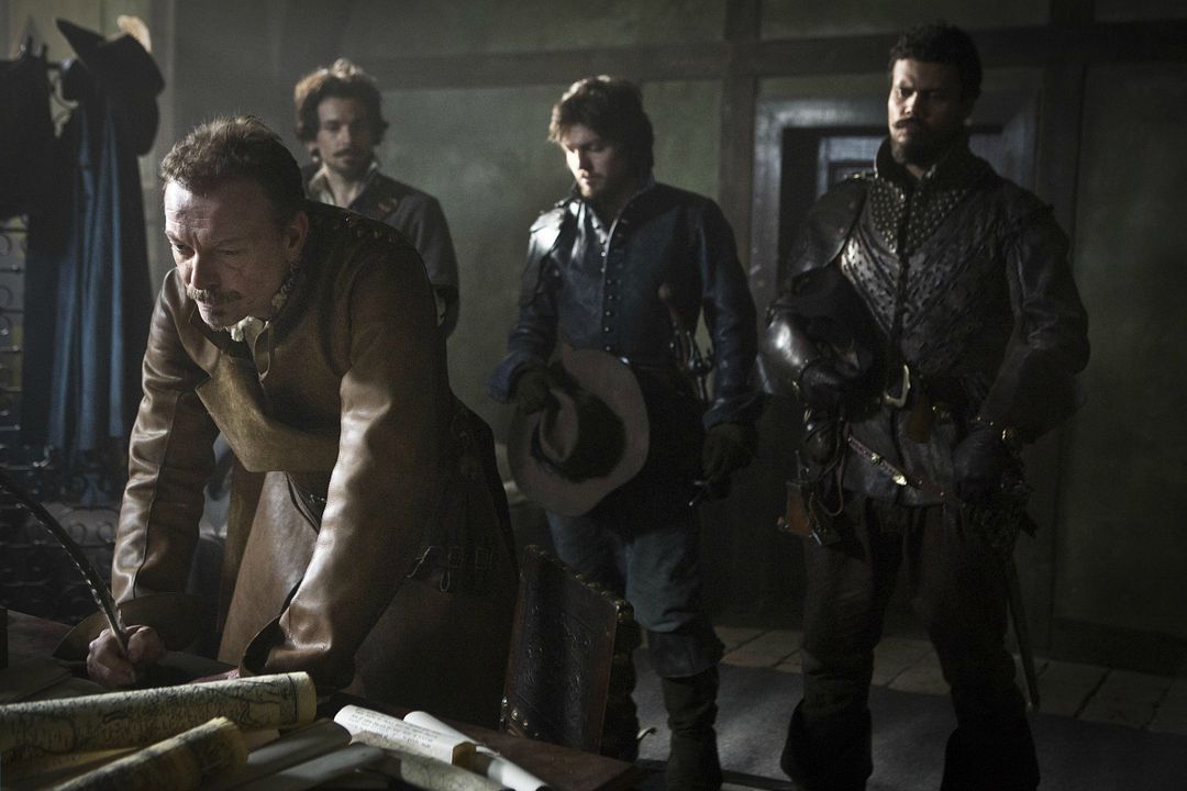 The Musketeers : Foto Tom Burke, Santiago Cabrera