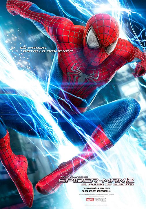 El sorprendente Hombre Araña 2: La amenaza de Electro : Póster