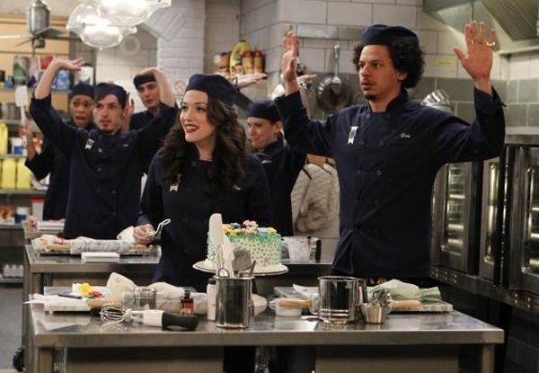 2 Broke Girls : Foto Kat Dennings, Eric André
