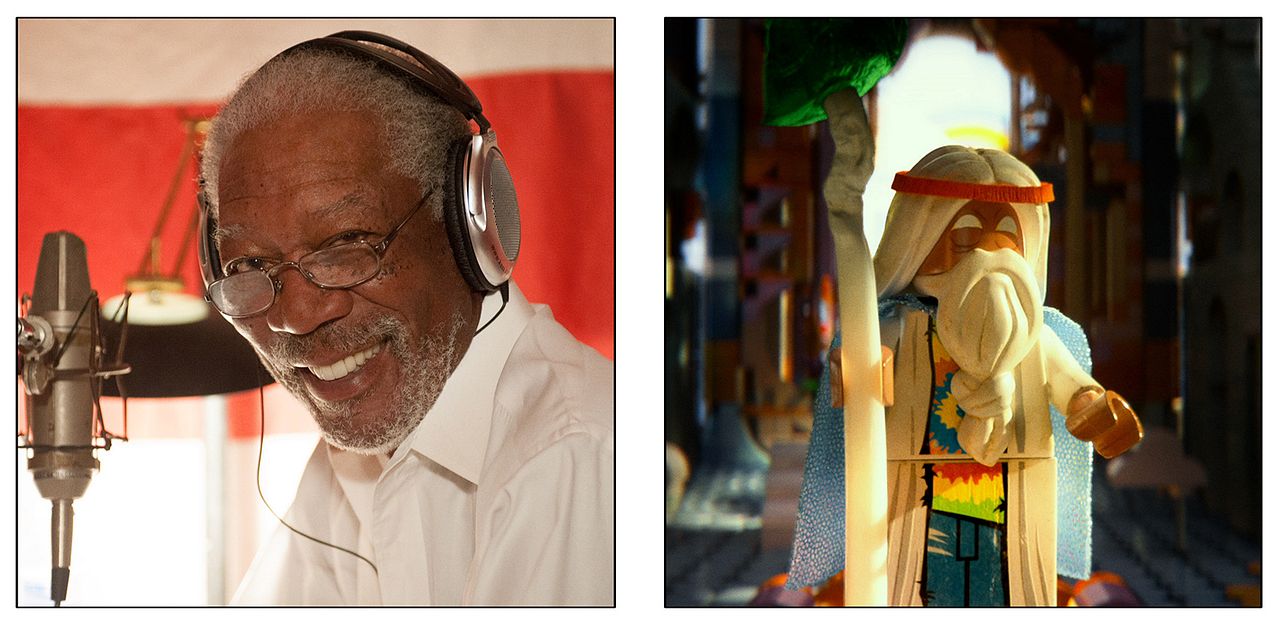 La gran aventura Lego : Foto Morgan Freeman