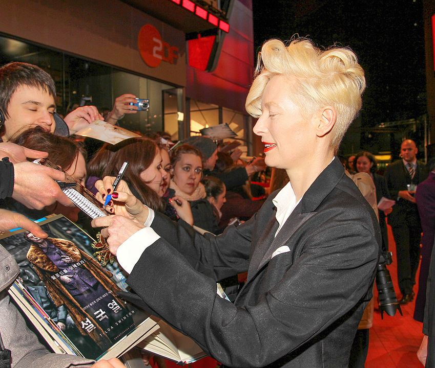 El gran Hotel Budapest : Cobertura de revista Tilda Swinton