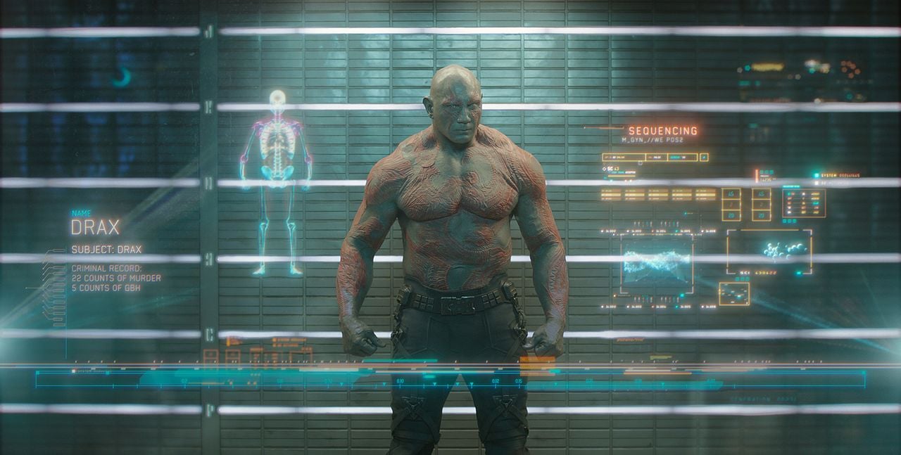 Guardianes de la Galaxia : Foto Dave Bautista