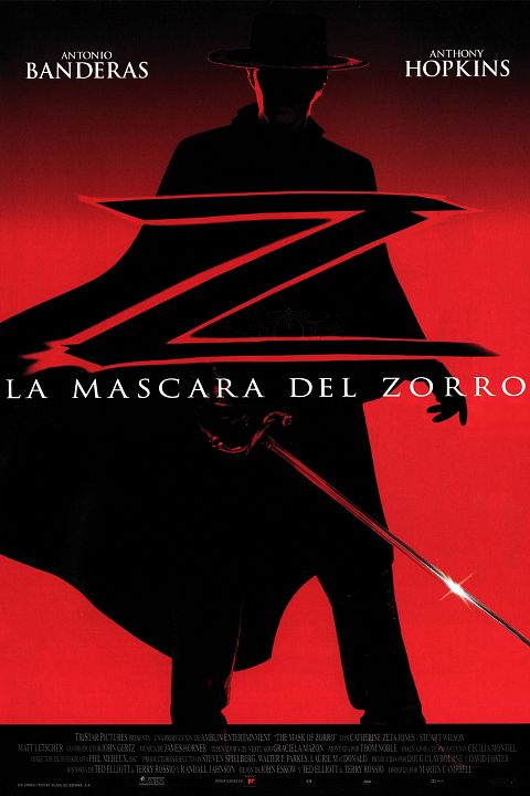 La máscara del Zorro : Póster