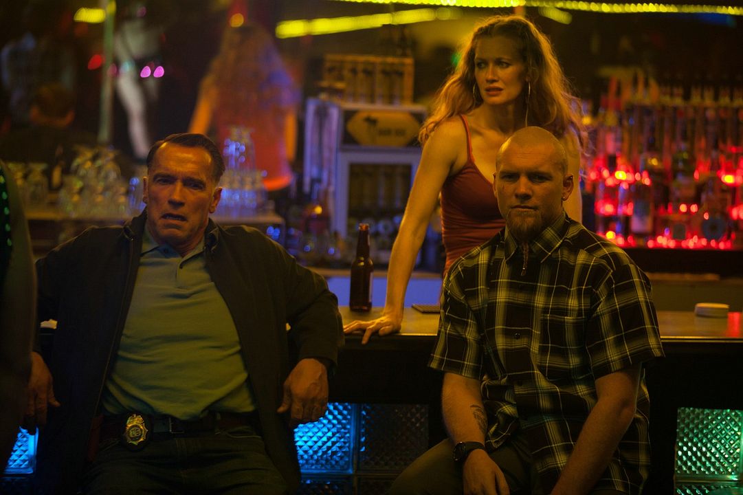 Foto Arnold Schwarzenegger, Mireille Enos, Sam Worthington