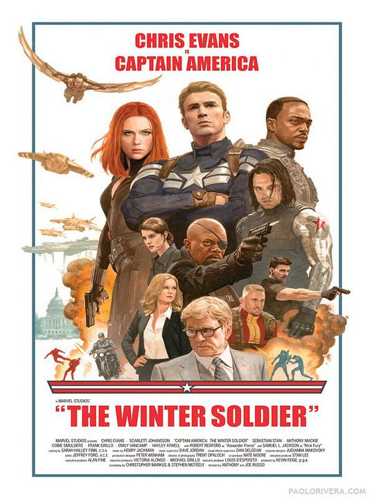 Capitán América: El soldado de invierno : Póster