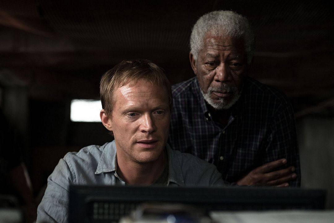Trascender : Foto Morgan Freeman, Paul Bettany