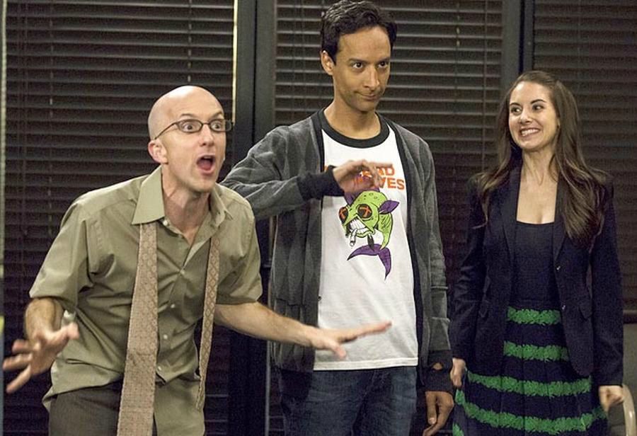 Community : Foto Jim Rash, Alison Brie