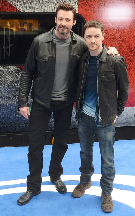 X-Men: Días del futuro pasado : Cobertura de revista Hugh Jackman, James McAvoy