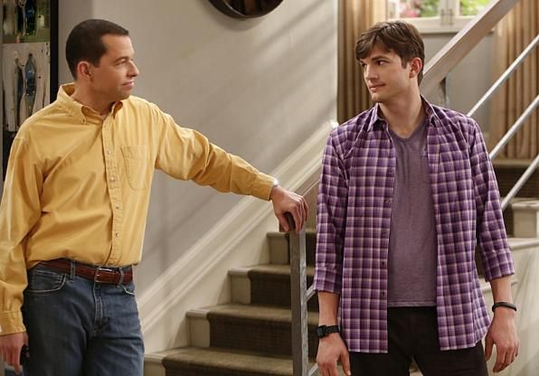 Two and a Half Men : Foto Ashton Kutcher, Jon Cryer