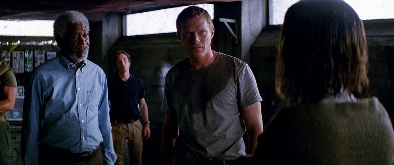 Trascender : Foto Paul Bettany, Morgan Freeman