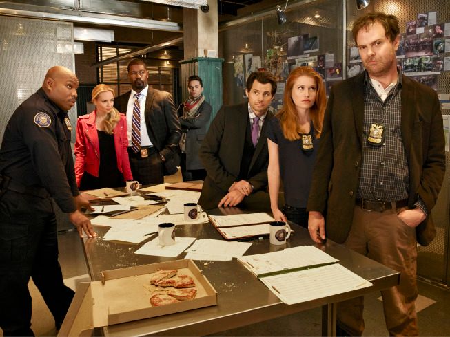 Foto Page Kennedy, Dennis Haysbert, Rainn Wilson