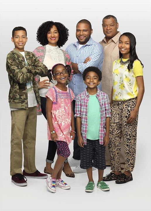 Foto Marsai Martin, Laurence Fishburne, Yara Shahidi, Tracee Ellis Ross, Anthony Anderson