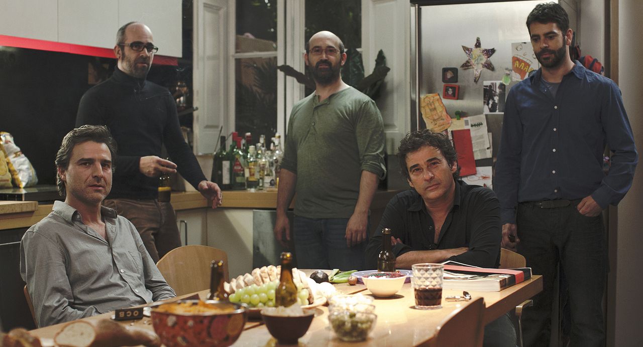 Foto Alberto San Juan, Luis Tosar, Eduardo Noriega, Javier Cámara, Eduard Fernández