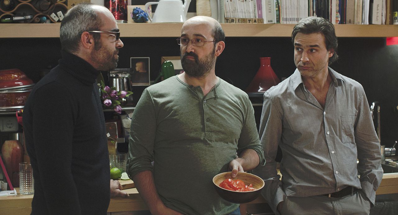 Foto Javier Cámara, Luis Tosar, Alberto San Juan