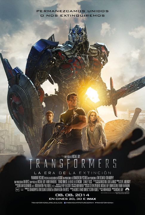 Transformers: La era de la extinción : Póster