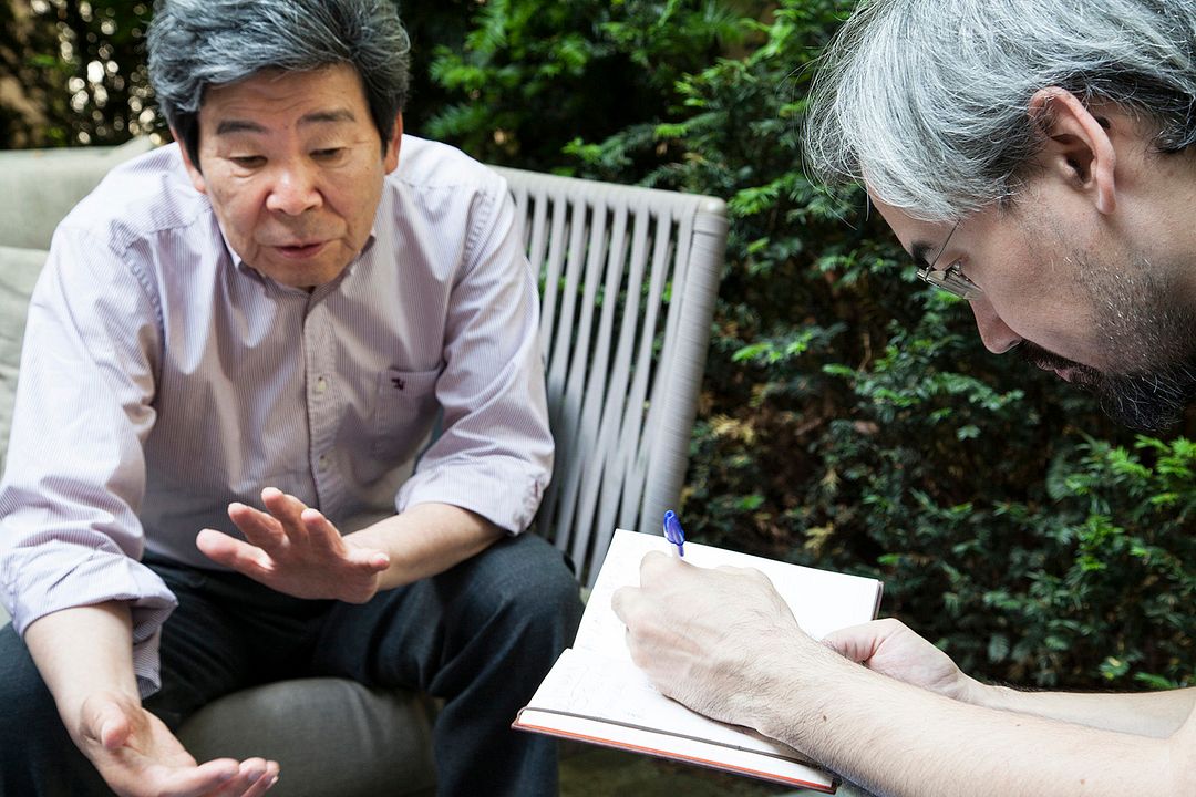 El cuento de la princesa Kaguya : Cobertura de revista