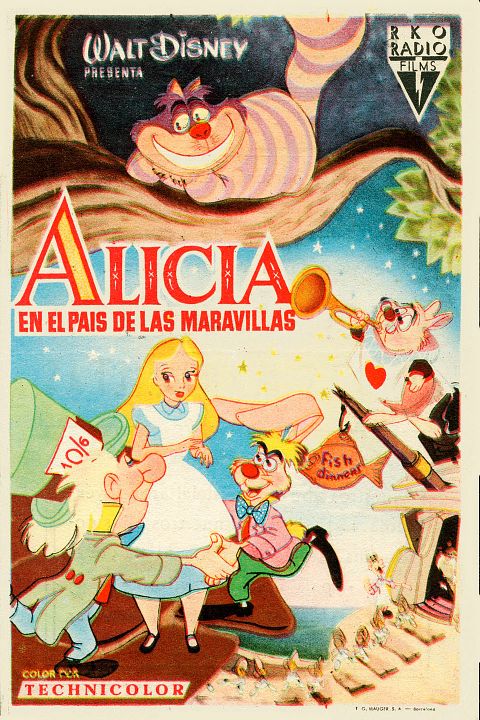 Alicia en el País de las Maravillas : Póster