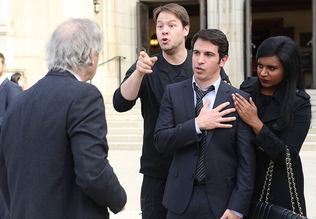 Foto Mindy Kaling, Chris Messina, Ike Barinholtz