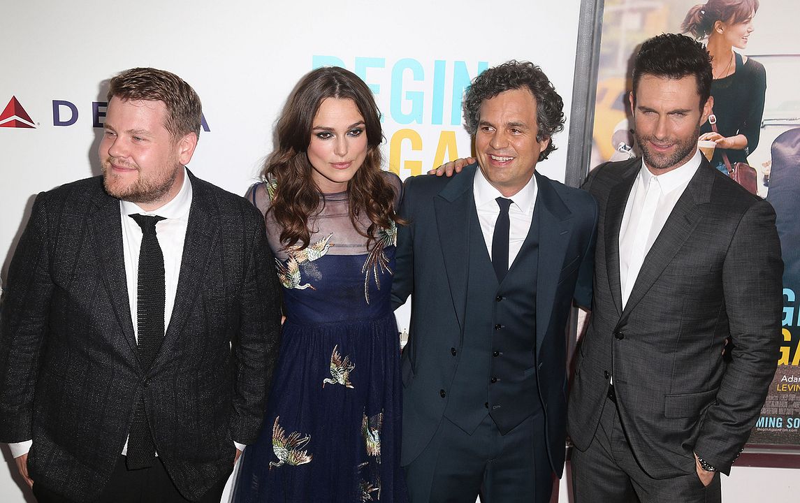 Empezar otra vez : Cobertura de revista Keira Knightley, Mark Ruffalo, Adam Levine, James Corden