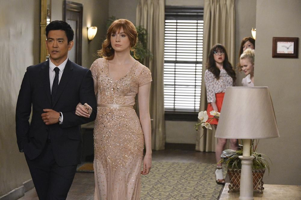 Foto John Cho, Karen Gillan