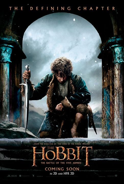 El hobbit: La batalla de los cinco ejércitos : Póster