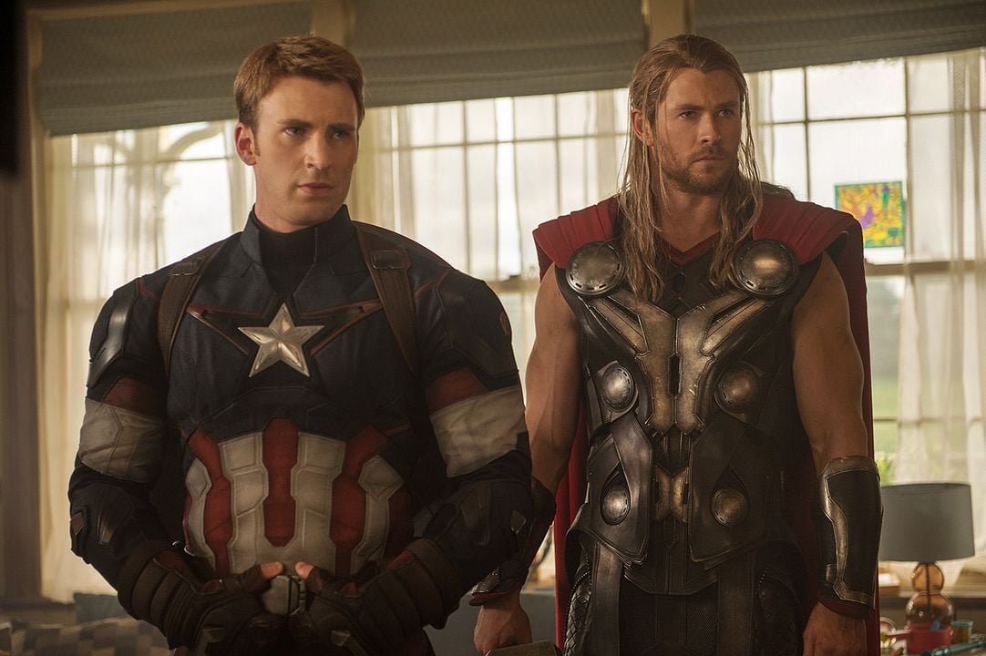 Vengadores: era de Ultrón : Foto Chris Evans, Chris Hemsworth
