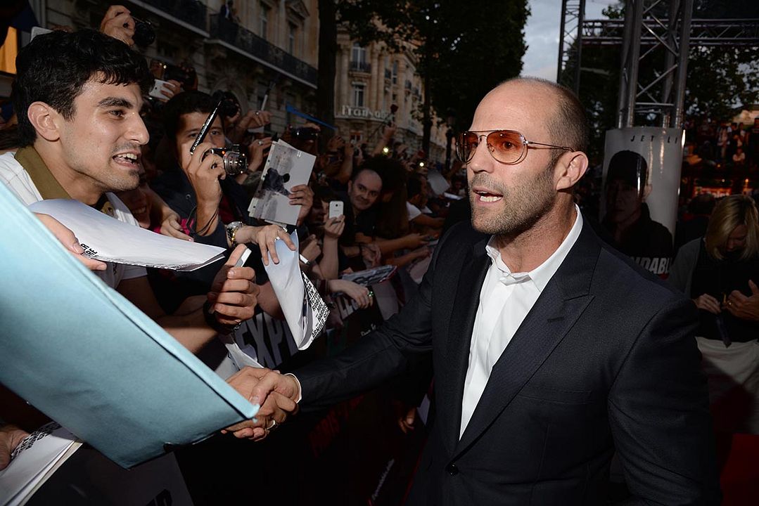 Los mercenarios 3 : Cobertura de revista Jason Statham