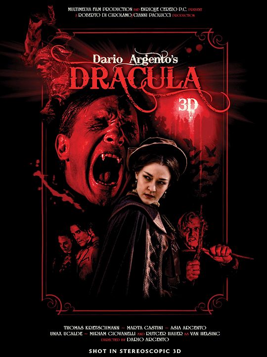 Drácula 3D : Póster