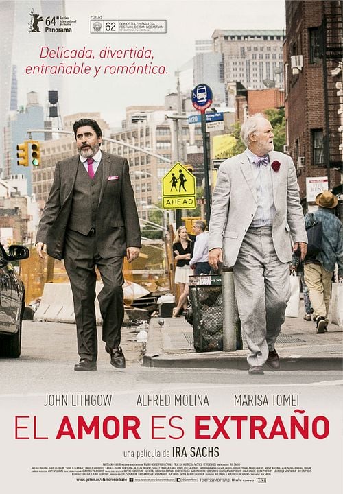 El amor es extraño : Póster