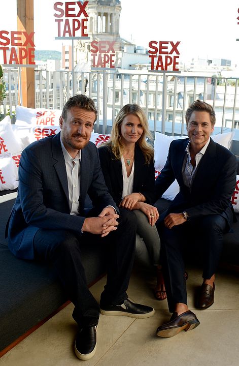 Nuestro video prohibido : Cobertura de revista Jason Segel, Rob Lowe, Cameron Diaz