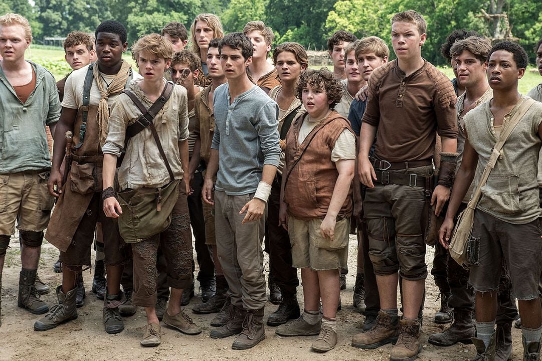 Foto Will Poulter, Dylan O'Brien, Thomas Brodie-Sangster