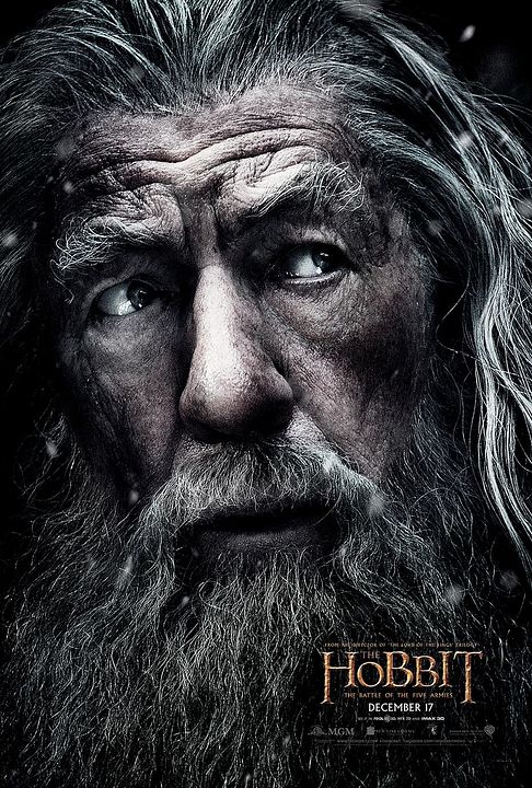 El hobbit: La batalla de los cinco ejércitos : Póster