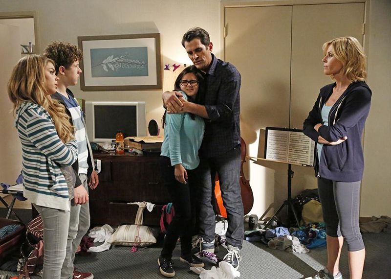 Modern Family : Foto Ty Burrell, Julie Bowen, Nolan Gould