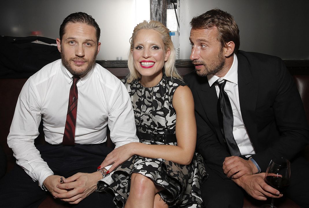 Cobertura de revista Tom Hardy, Noomi Rapace, Matthias Schoenaerts