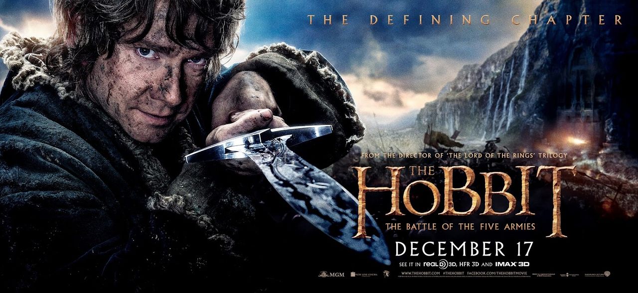 El hobbit: La batalla de los cinco ejércitos : Póster