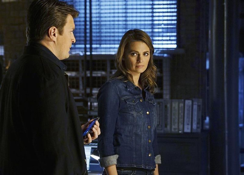 Castle : Foto Stana Katic, Nathan Fillion