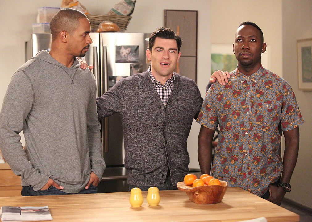 New Girl : Foto Lamorne Morris, Max Greenfield, Damon Wayans Jr.