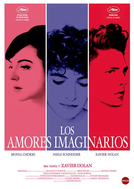 Los amores imaginarios : Póster
