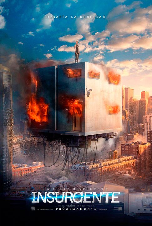 La serie Divergente: Insurgente : Póster
