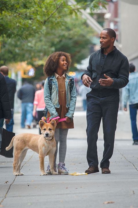 Annie : Foto Quvenzhané Wallis, Jamie Foxx