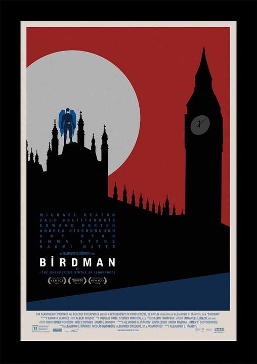 Birdman (o la inesperada virtud de la ignorancia) : Póster