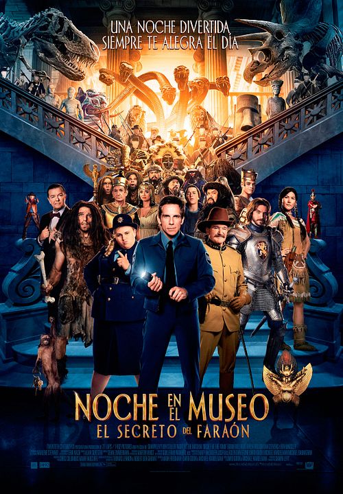 Una noche en el museo 3: El secreto de la tumba : Póster