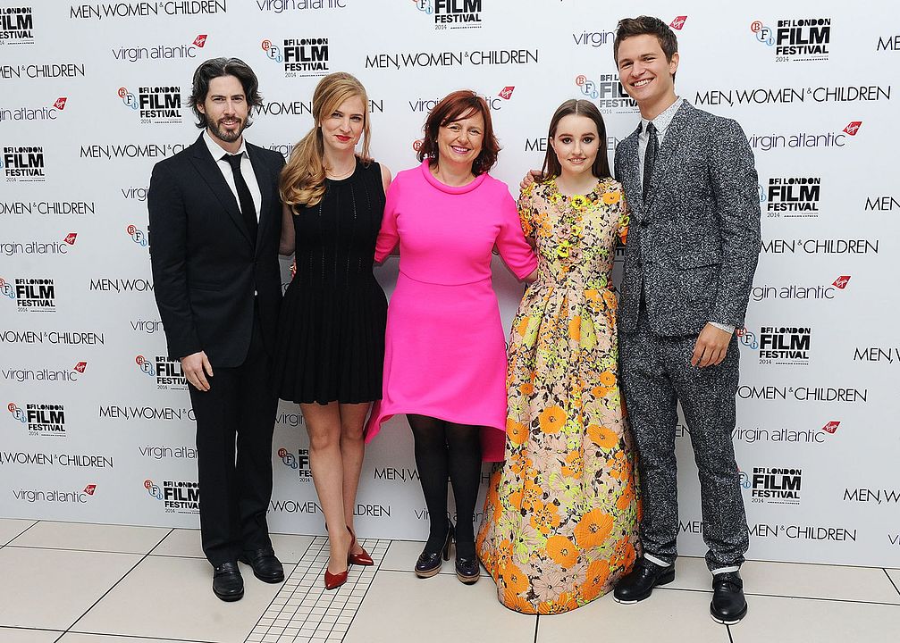 Cobertura de revista Jason Reitman, Kaitlyn Dever, Ansel Elgort