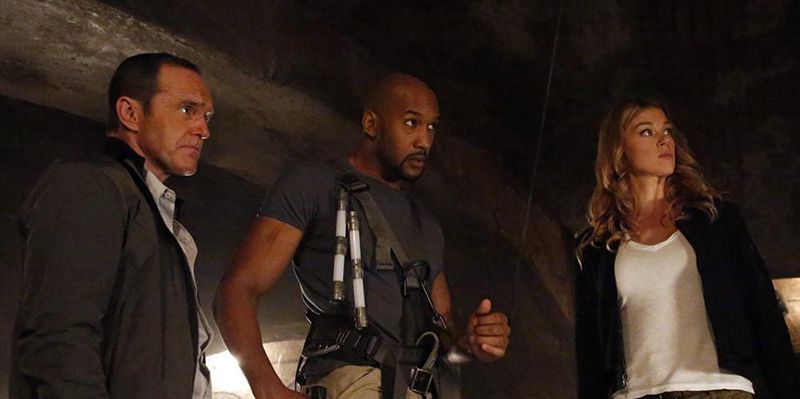Agentes de S.H.I.E.L.D. : Foto Clark Gregg, Henry Simmons, Adrianne Palicki
