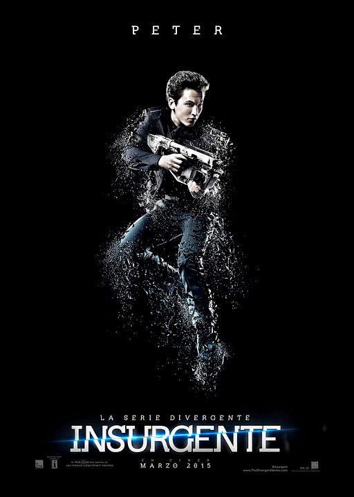 La serie Divergente: Insurgente : Póster
